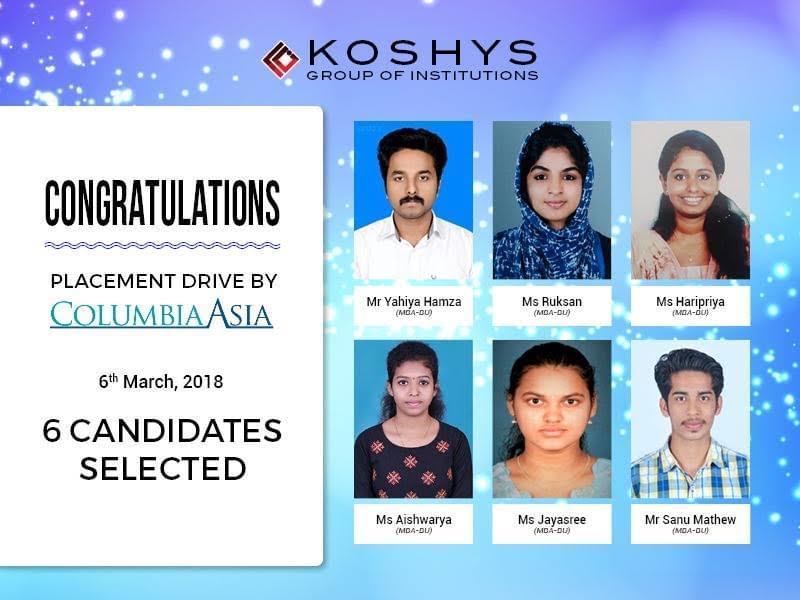 Koshys Institute of Management Studies Bangalore Placement & New Course photo 1